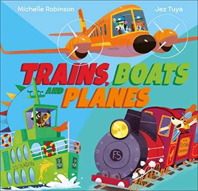 Trains, Boats and Planes (Busy Vehicles!) von Andersen Press Ltd